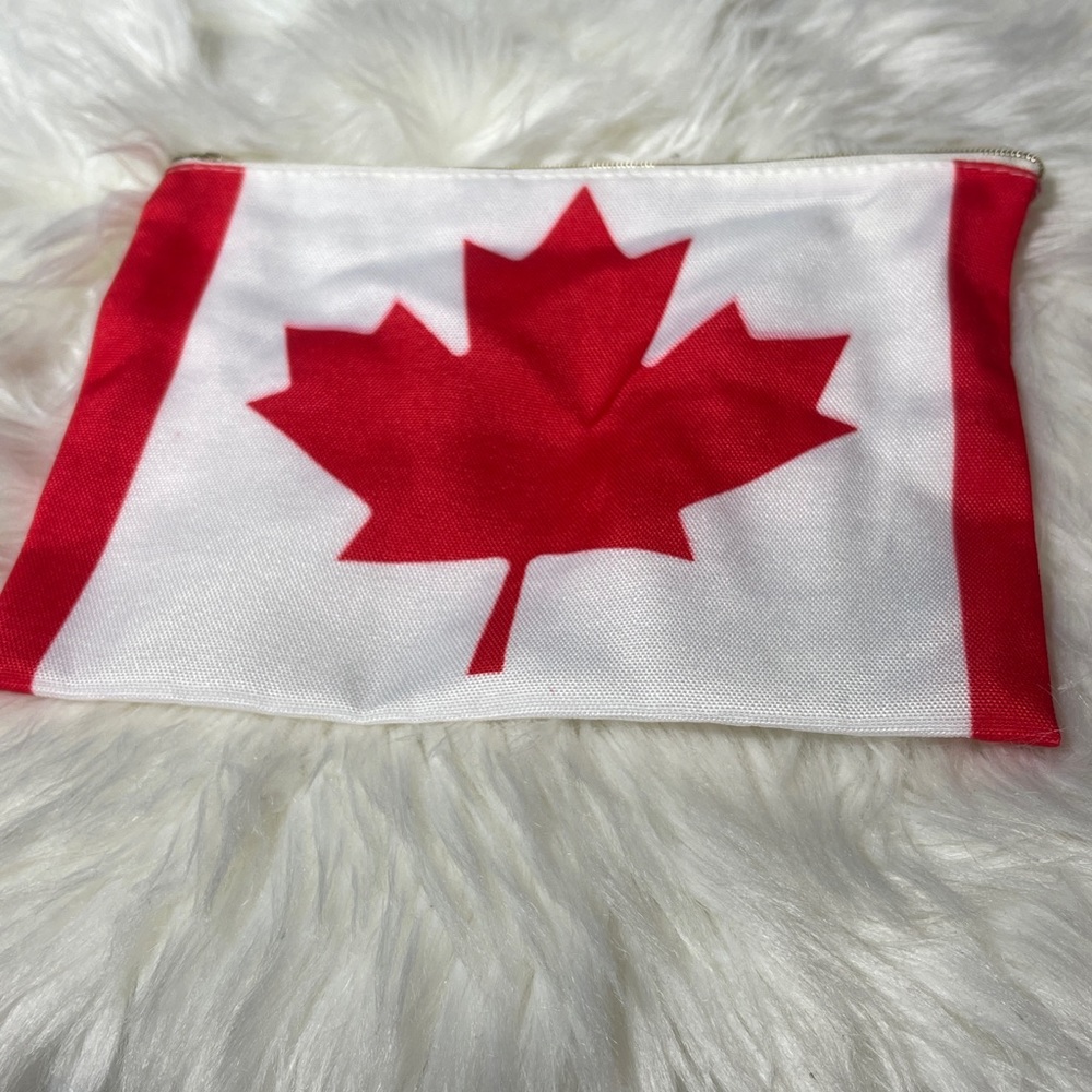 Canada Flag Makeup Bag